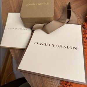 David Yurman Brown and Cream Gift Set